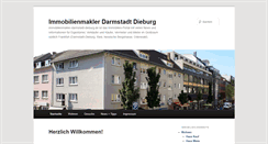Desktop Screenshot of immobilienmakler-darmstadt-dieburg.de