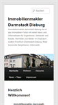 Mobile Screenshot of immobilienmakler-darmstadt-dieburg.de